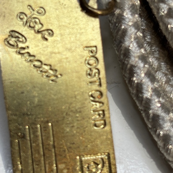 Anthropologie Louise Knot Silver Braided Belt NWT - Picture 2 of 3